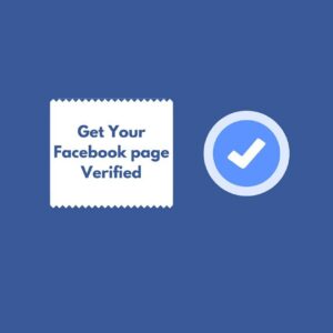 Facebook *PAGE Blue Badge